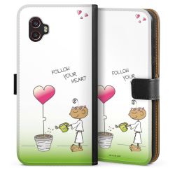 Sideflip mit langer Lasche schwarz