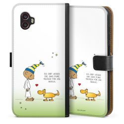 Sideflip mit langer Lasche schwarz