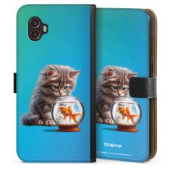 Sideflip Fodral med flap svart