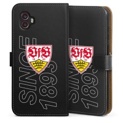 Sideflip mit langer Lasche schwarz