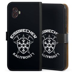 Sideflip mit langer Lasche schwarz