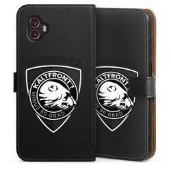 Sideflip mit langer Lasche schwarz