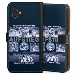 Sideflip mit langer Lasche schwarz