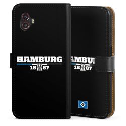 Sideflip mit langer Lasche schwarz