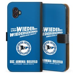 Sideflip mit langer Lasche schwarz