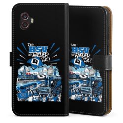 Sideflip mit langer Lasche schwarz