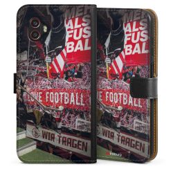 Sideflip mit langer Lasche schwarz