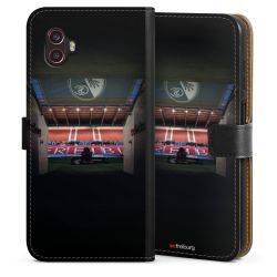 Sideflip mit langer Lasche schwarz