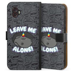 Sideflip mit langer Lasche schwarz