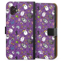 Sideflip mit langer Lasche schwarz