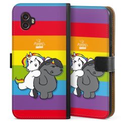 Sideflip mit langer Lasche schwarz