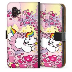 Sideflip mit langer Lasche schwarz