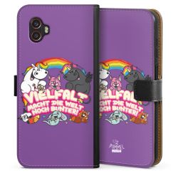 Sideflip mit langer Lasche schwarz