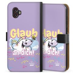 Sideflip mit langer Lasche schwarz