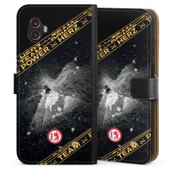 Sideflip mit langer Lasche schwarz