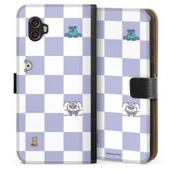 Sideflip mit langer Lasche schwarz