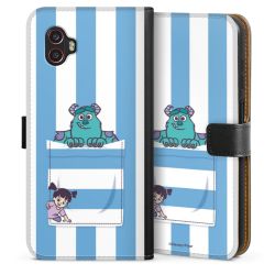 Sideflip mit langer Lasche schwarz