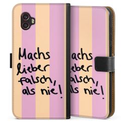 Sideflip mit langer Lasche schwarz