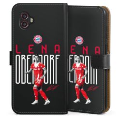 Sideflip mit langer Lasche schwarz