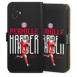 Sideflip mit langer Lasche schwarz