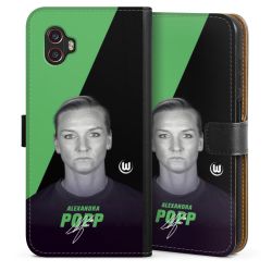 Sideflip mit langer Lasche schwarz