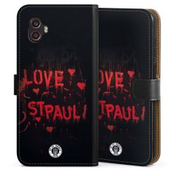 Sideflip mit langer Lasche schwarz