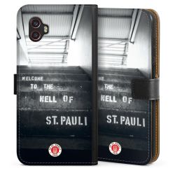 Sideflip mit langer Lasche schwarz