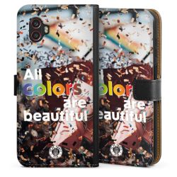 Sideflip mit langer Lasche schwarz