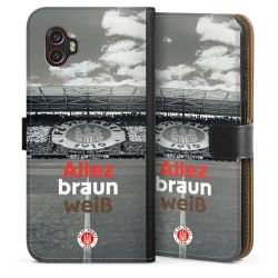 Sideflip mit langer Lasche schwarz