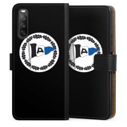 Sideflip mit langer Lasche schwarz