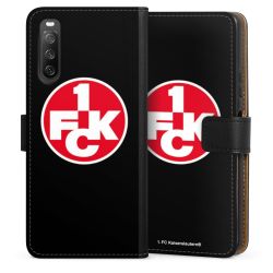 Sideflip mit langer Lasche schwarz