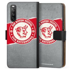 Sideflip mit langer Lasche schwarz