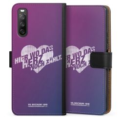 Sideflip mit langer Lasche schwarz