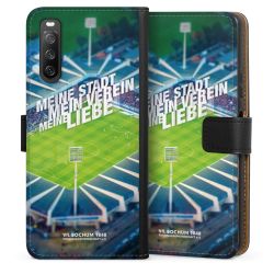 Sideflip mit langer Lasche schwarz