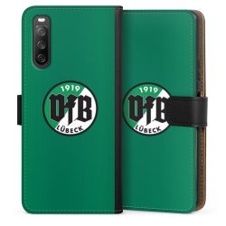 Sideflip mit langer Lasche schwarz