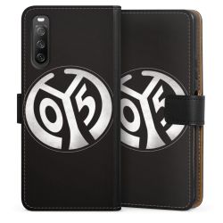 Sideflip mit langer Lasche schwarz