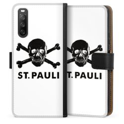 Sideflip mit langer Lasche schwarz