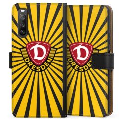 Sideflip mit langer Lasche schwarz