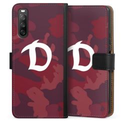 Sideflip mit langer Lasche schwarz