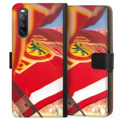 Sideflip mit langer Lasche schwarz