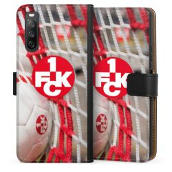 Sideflip mit langer Lasche schwarz