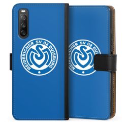 Sideflip mit langer Lasche schwarz