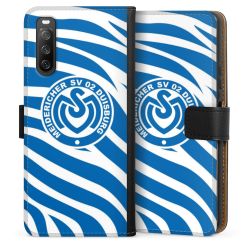 Sideflip mit langer Lasche schwarz