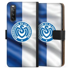 Sideflip mit langer Lasche schwarz