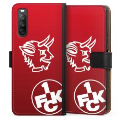 Sideflip mit langer Lasche schwarz