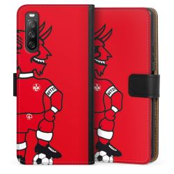 Sideflip mit langer Lasche schwarz