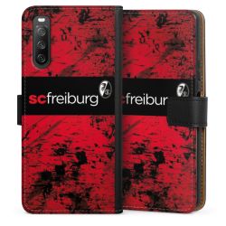 Sideflip mit langer Lasche schwarz