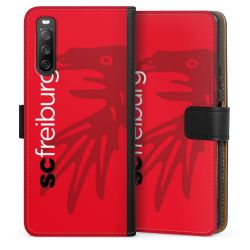 Sideflip mit langer Lasche schwarz