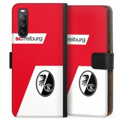 Sideflip mit langer Lasche schwarz