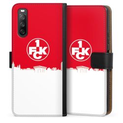 Sideflip mit langer Lasche schwarz